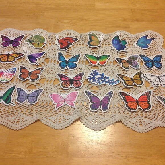 Crafts sticker bundle, Butterflies are beautiful - Picture 1 of 7